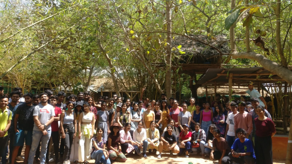 The purpose of the workshop was to introduce 2nd year students of Bachelor of Architecture from RV College of Architecture to the many benefits of bamboo as a sustainable building construction material.
